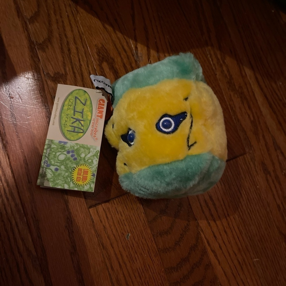 ZIKA VIRUS GIANT microbes Plush Toy Science Educational Soft Stuffed Toy New
